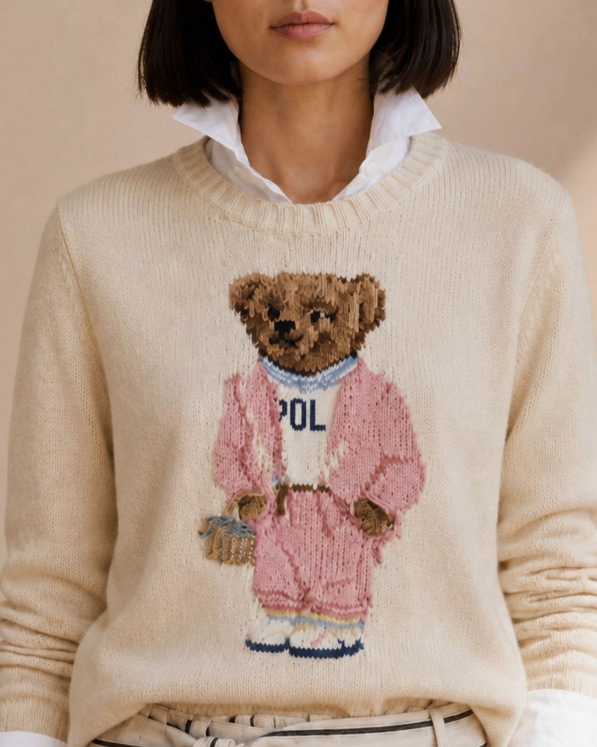 Herrenpullover | Polo Bear Picknick