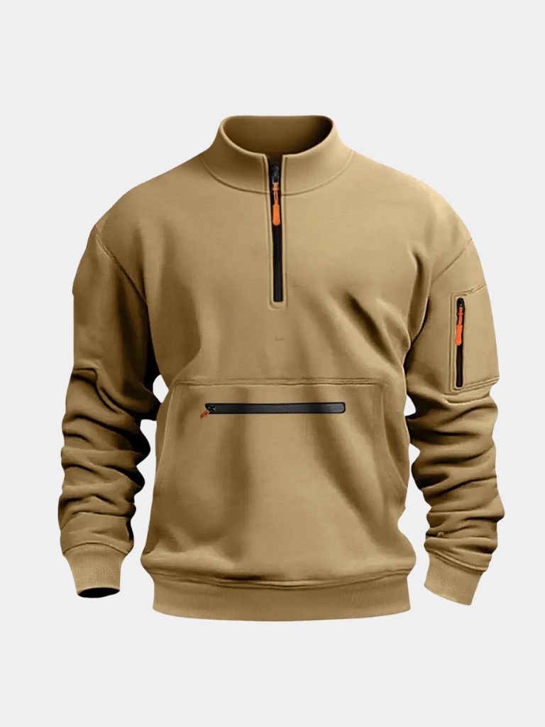 Polaire mit Reißverschluss Regent Utility - Cross & Crown