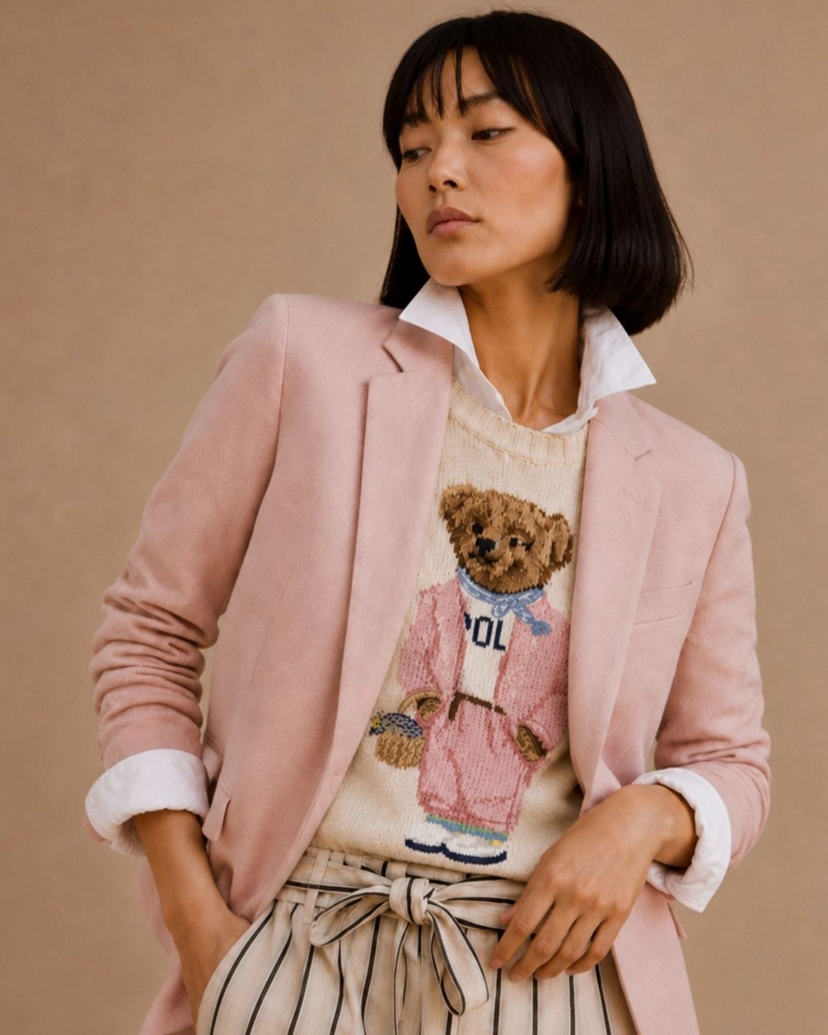 Herrenpullover | Polo Bear Picknick