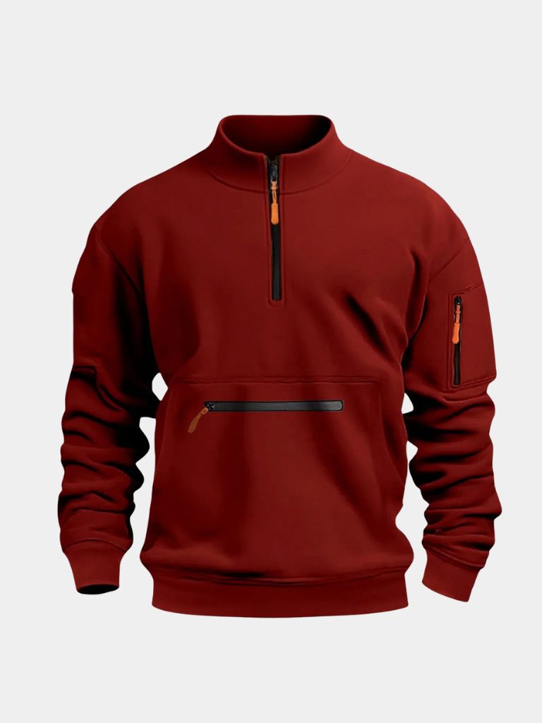 Polaire mit Reißverschluss Regent Utility - Cross & Crown