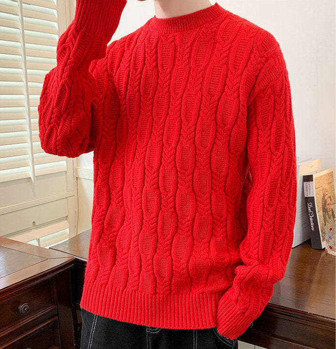 Zopfstrickpullover OLIVER