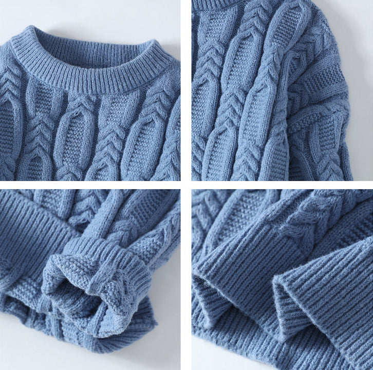 Zopfstrickpullover OLIVER