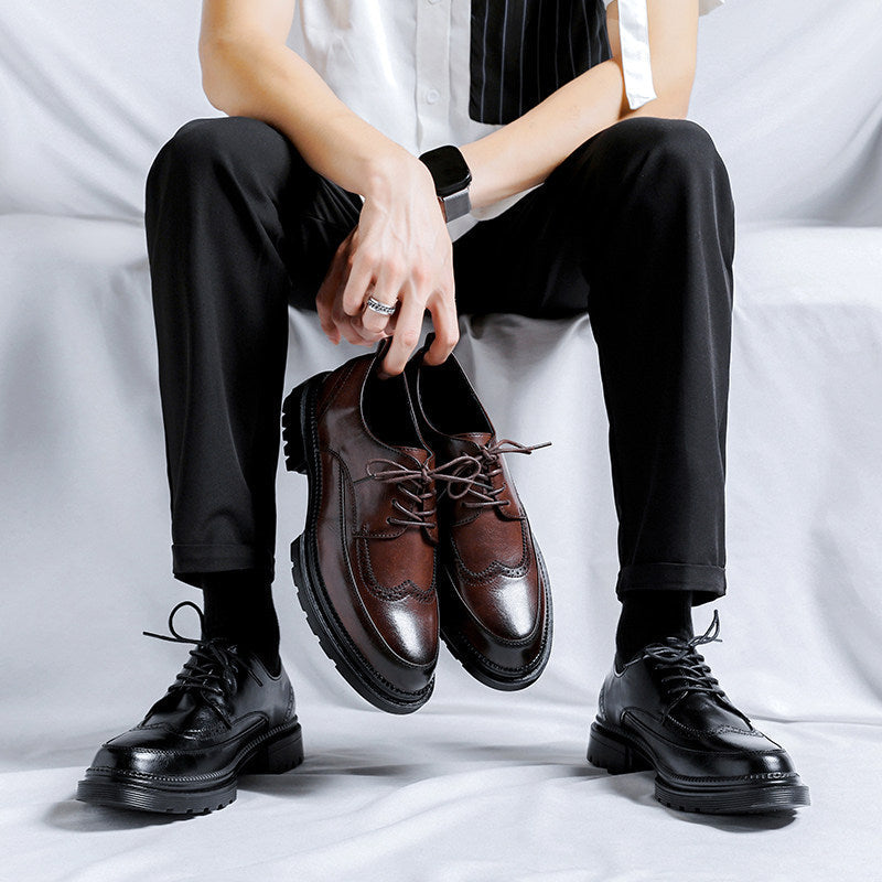 Roberto Echtleder-Abendschuhe