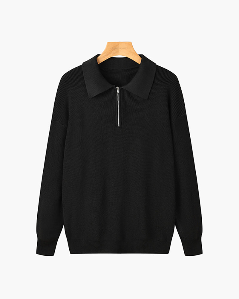 RASON Pull zippé