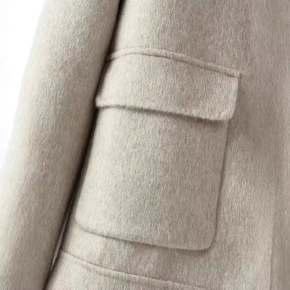 STEFANO™ Wollmantel