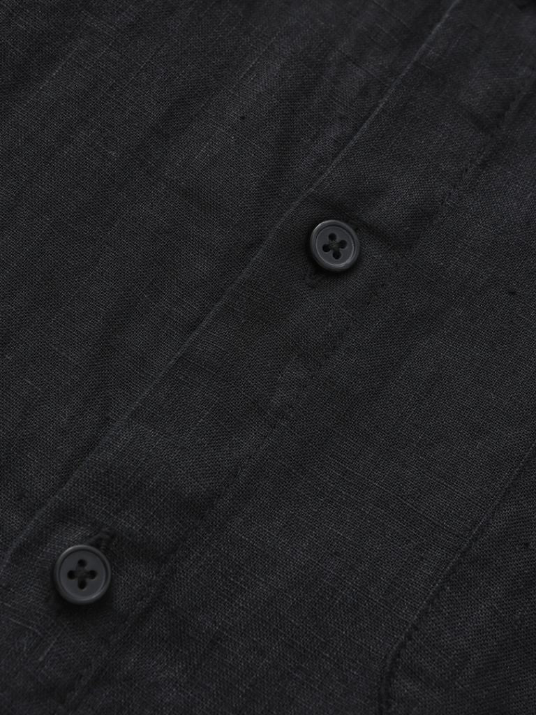 Leinen Noire Set – Kreuz & Krone