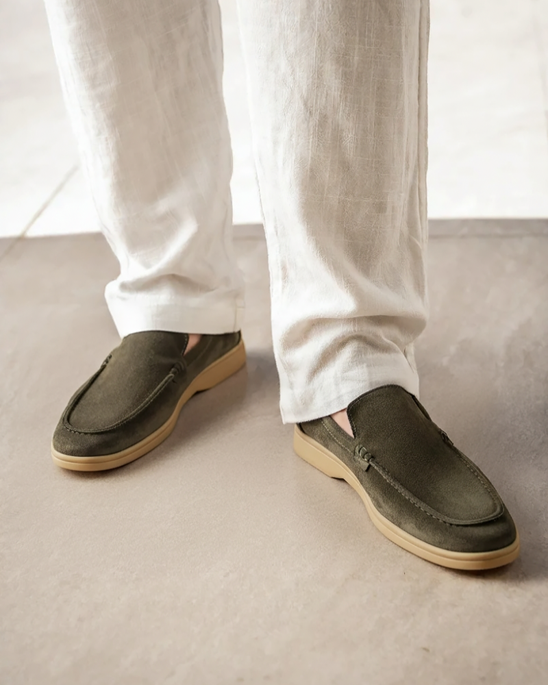 Premium suede slippers
