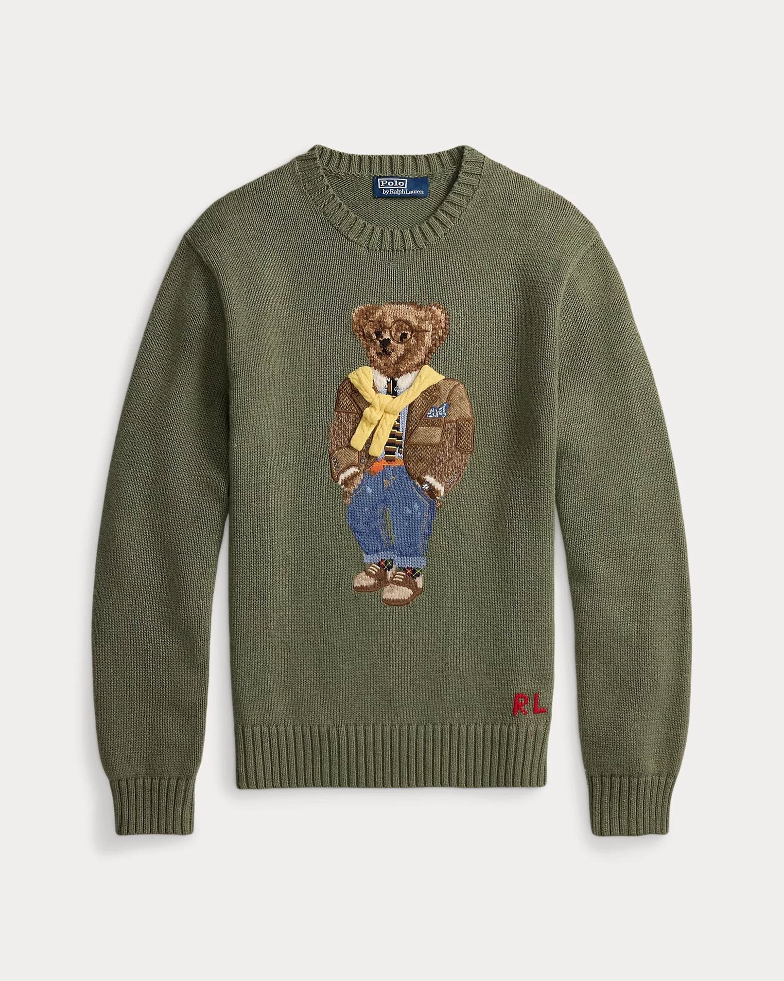 Herren-Polo-Bear-Pullover