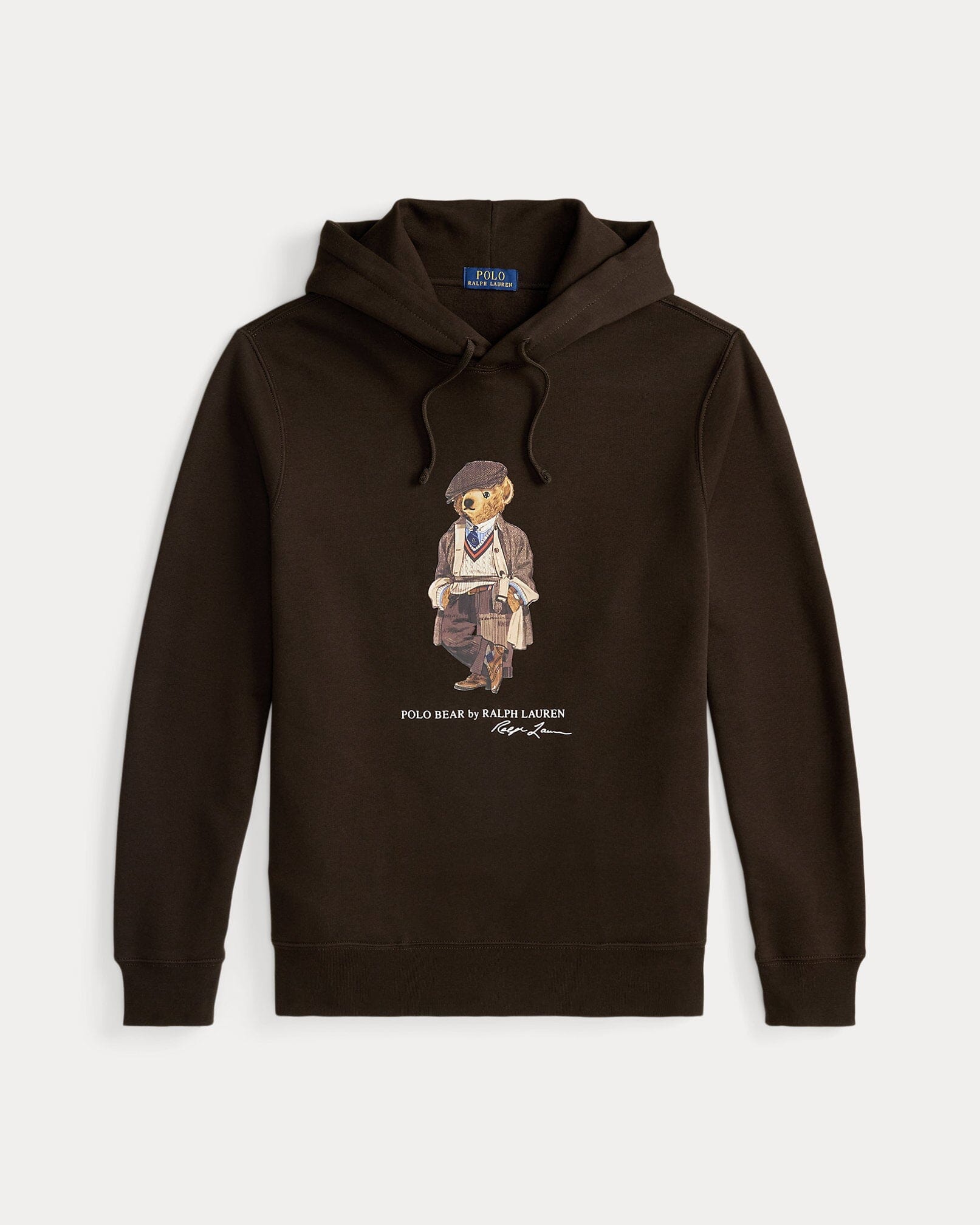 Herren Fleece-Kapuzenpullover mit Polo Bear