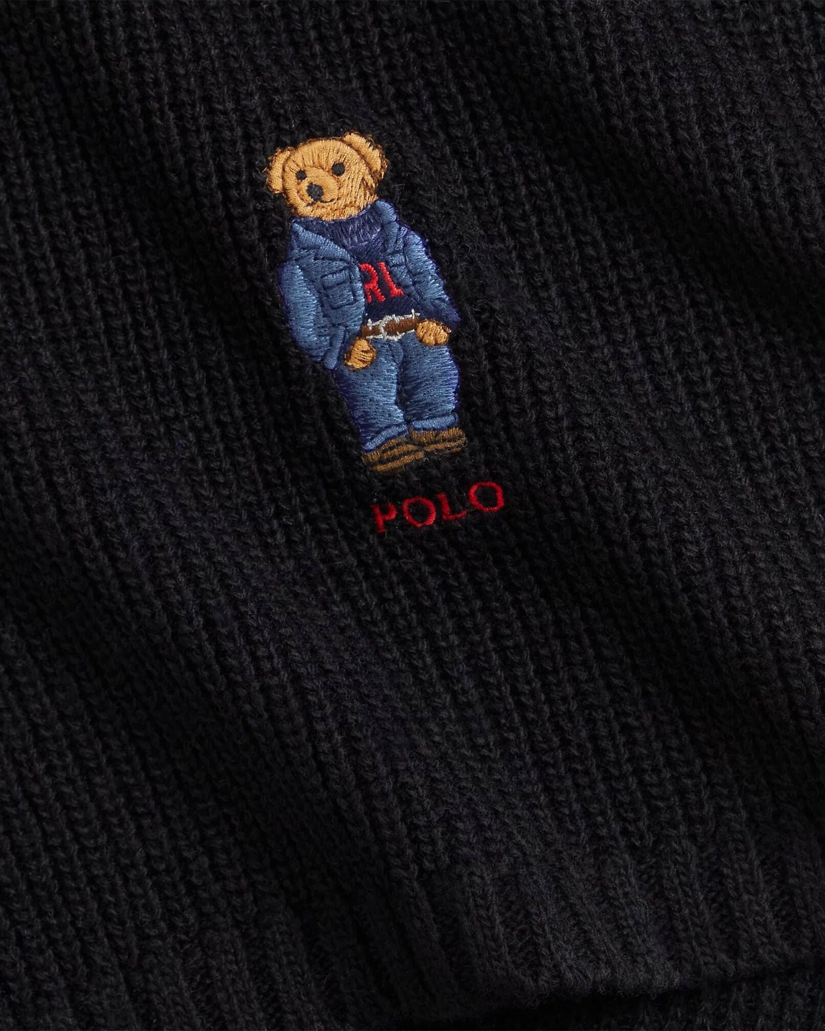 Herren-Polo-Bear-Strickschal