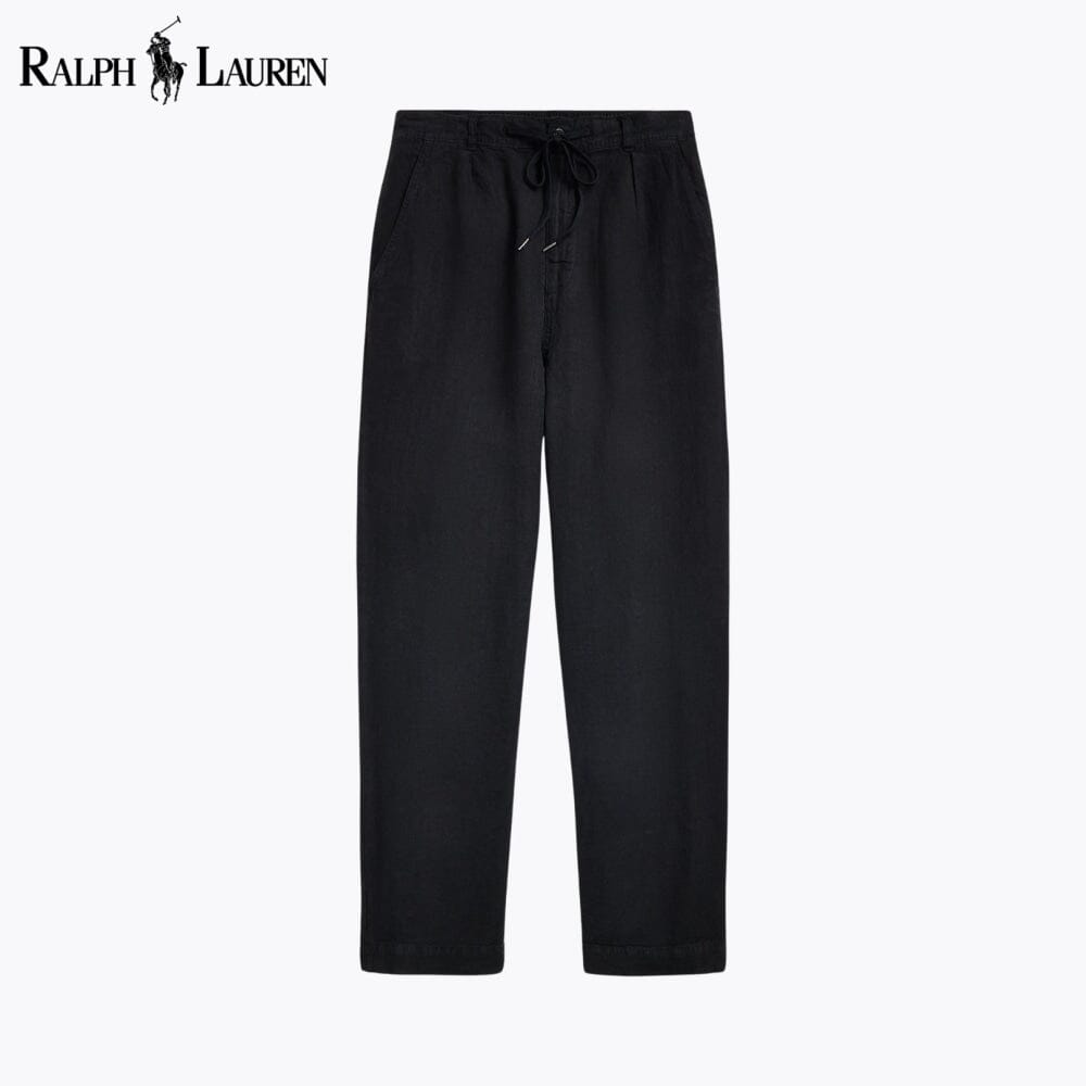 Herren Leinenhose Lateef mit Relaxed Fit und Falten