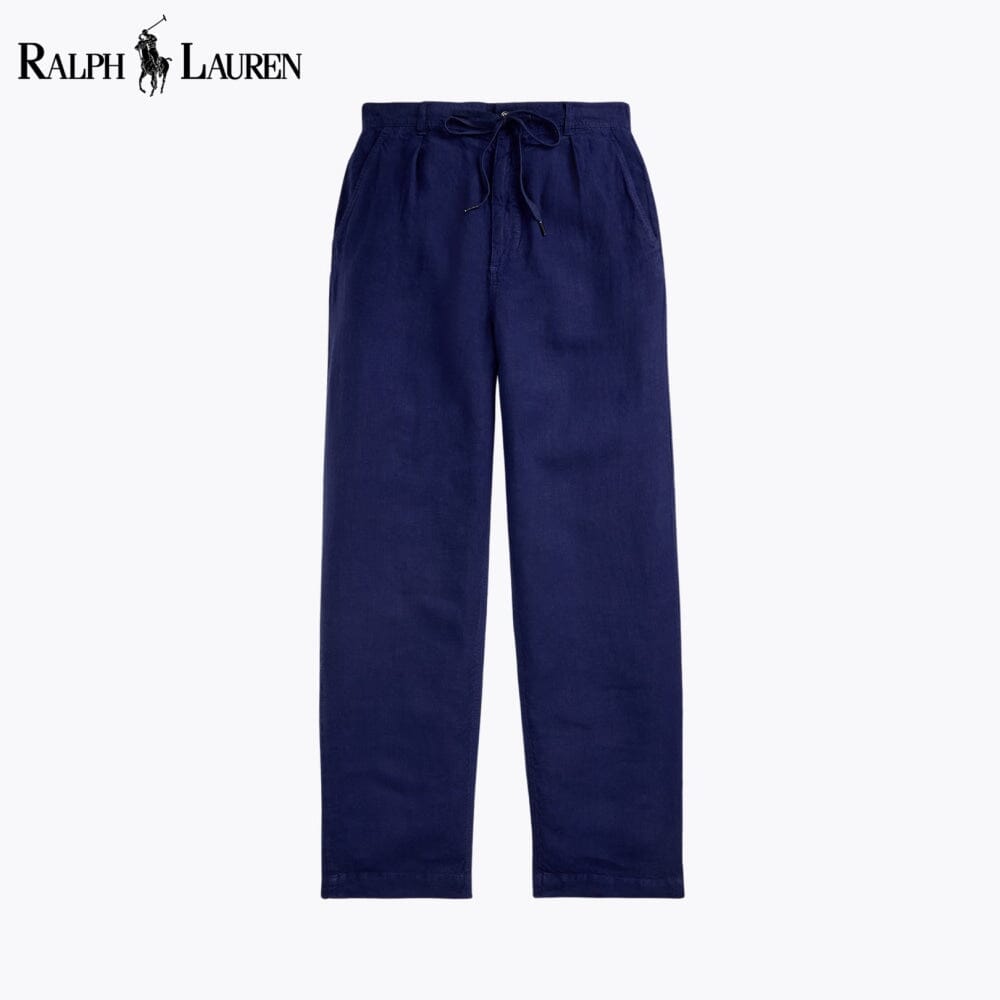 Herren Leinenhose Lateef mit Relaxed Fit und Falten