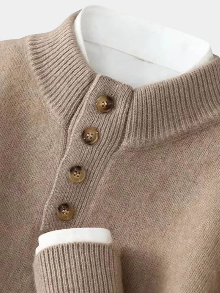 Pullover Kaschmir Luxus Zeitlos Cross & Crown