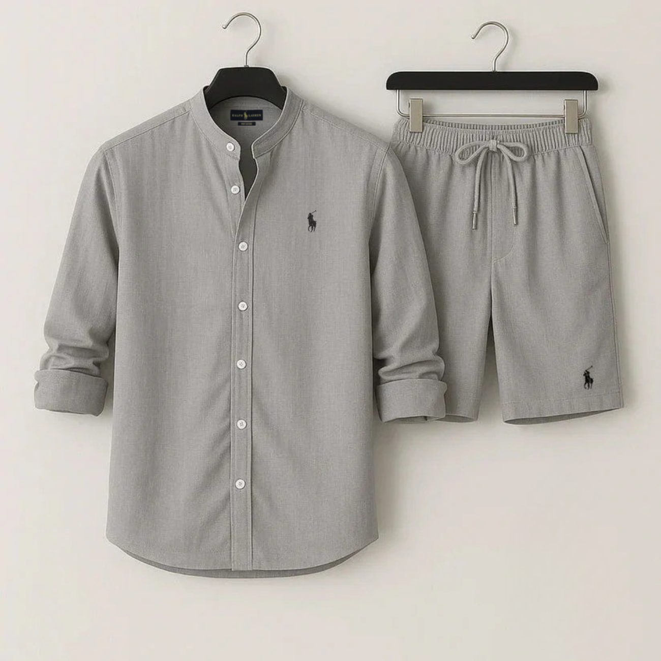 Herren Sommer Hemd & Shorts Set - Ausverkauf