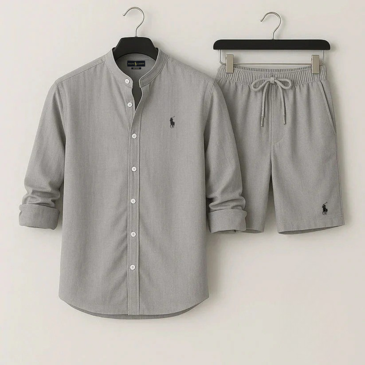 Herren Sommer Hemd & Shorts Set - Ausverkauf