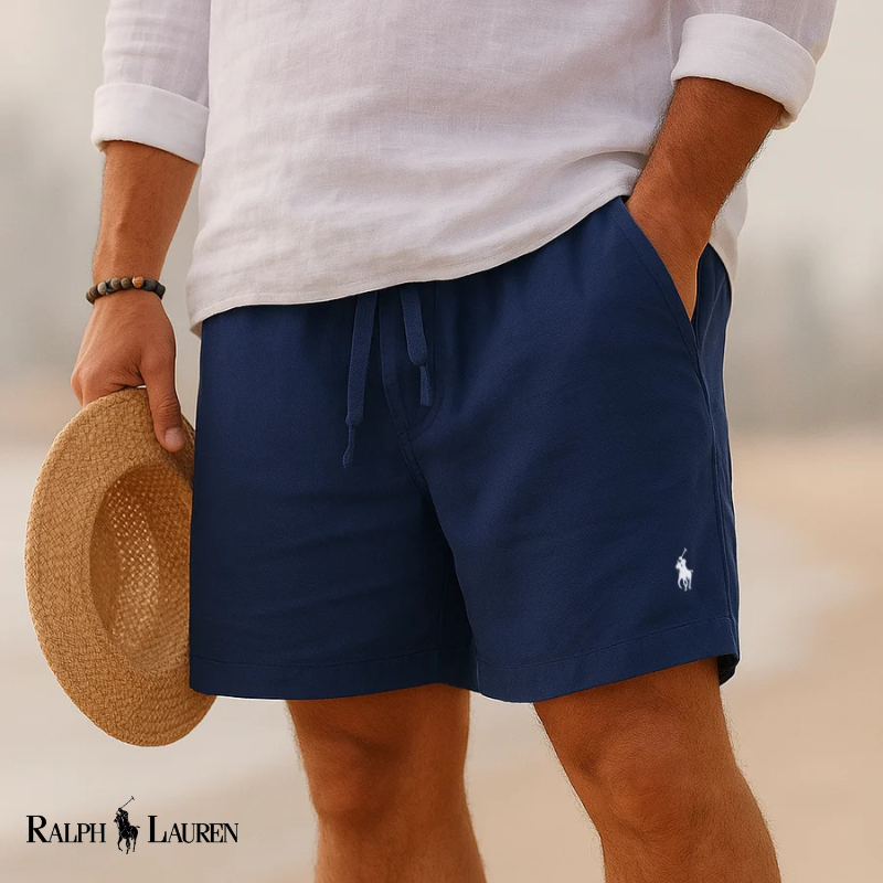 Leinen Capri-Shorts im Heritage-Stil für Herren
