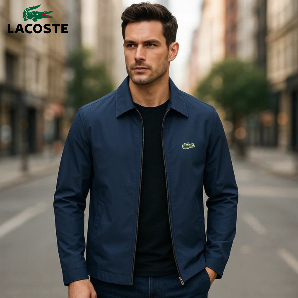 Veste élégante zippée pour homme - VENTE DE LIQUIDATION