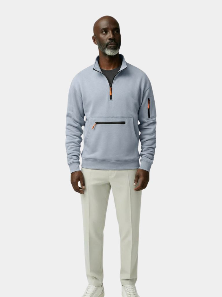 Polaire mit Reißverschluss Regent Utility - Cross & Crown