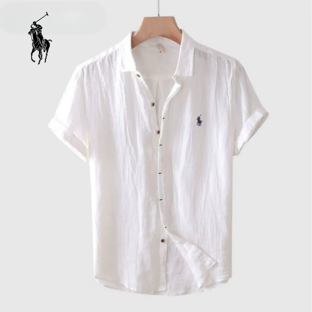 Chemise en lin facile Portofino™ pour homme