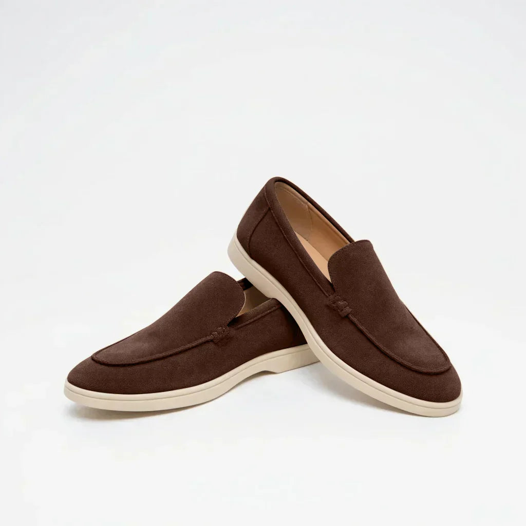 MONACO Old Money Wildleder-Slipper