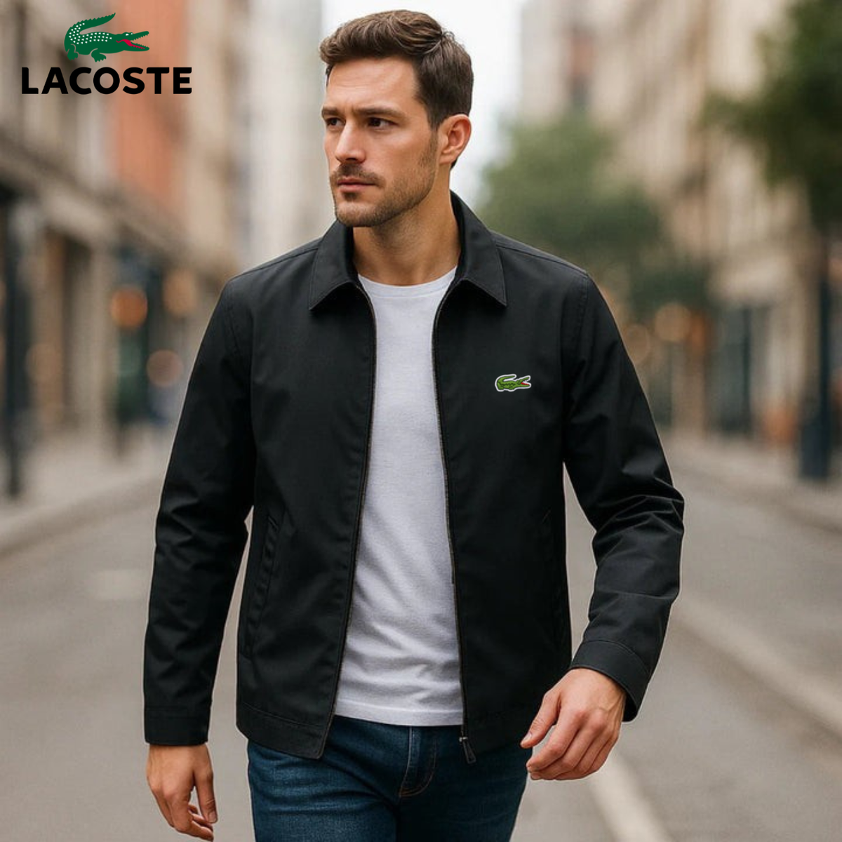 Veste élégante zippée pour homme - VENTE DE LIQUIDATION