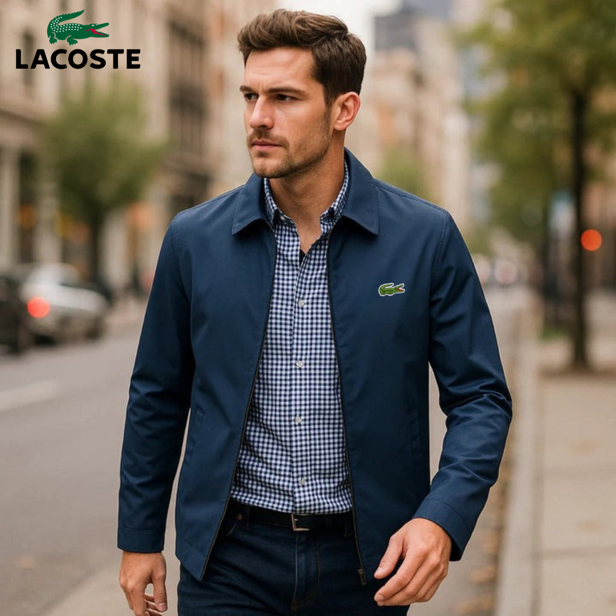Veste élégante zippée pour homme - VENTE DE LIQUIDATION