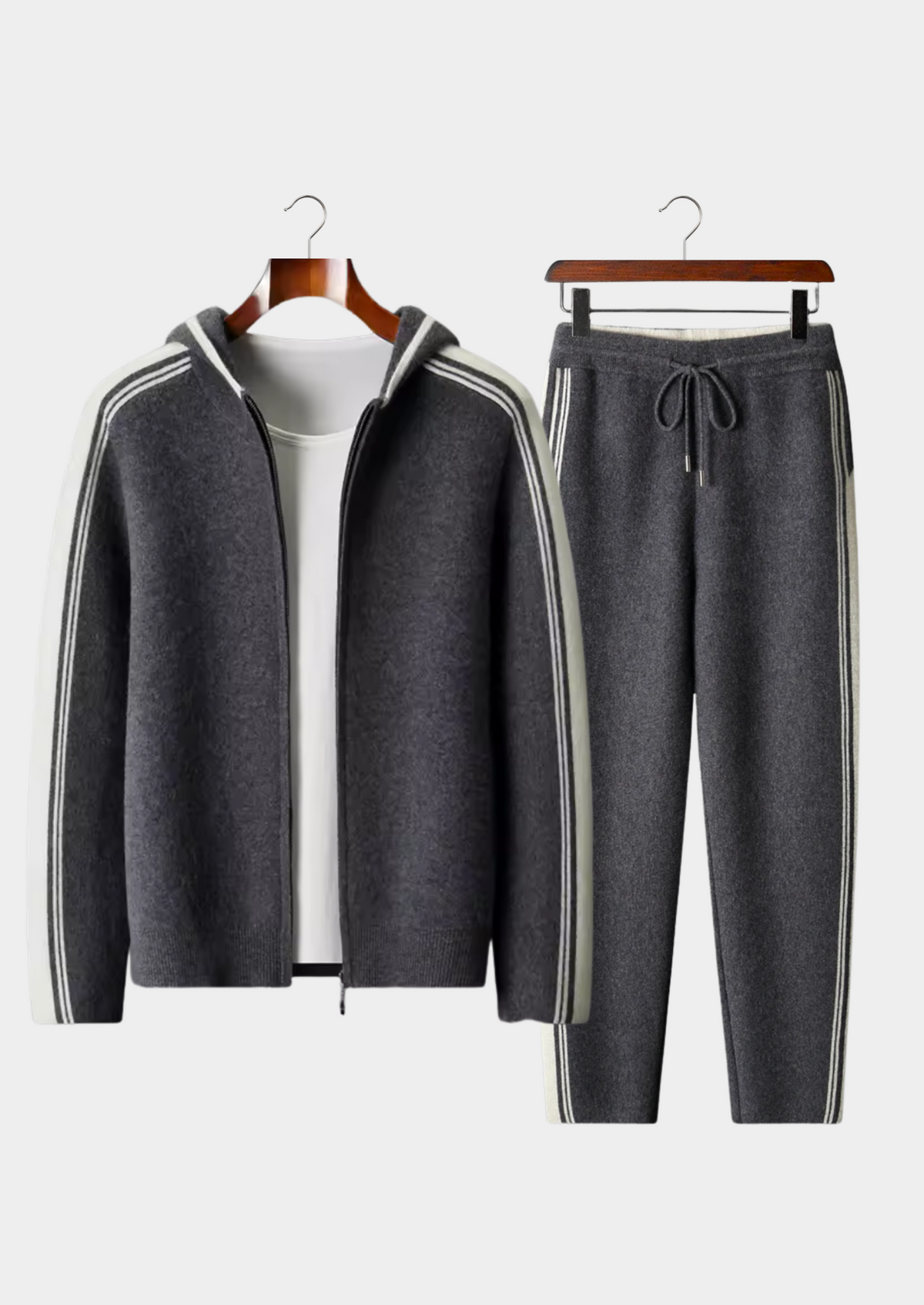 100% CASHMERE TRACKSUIT