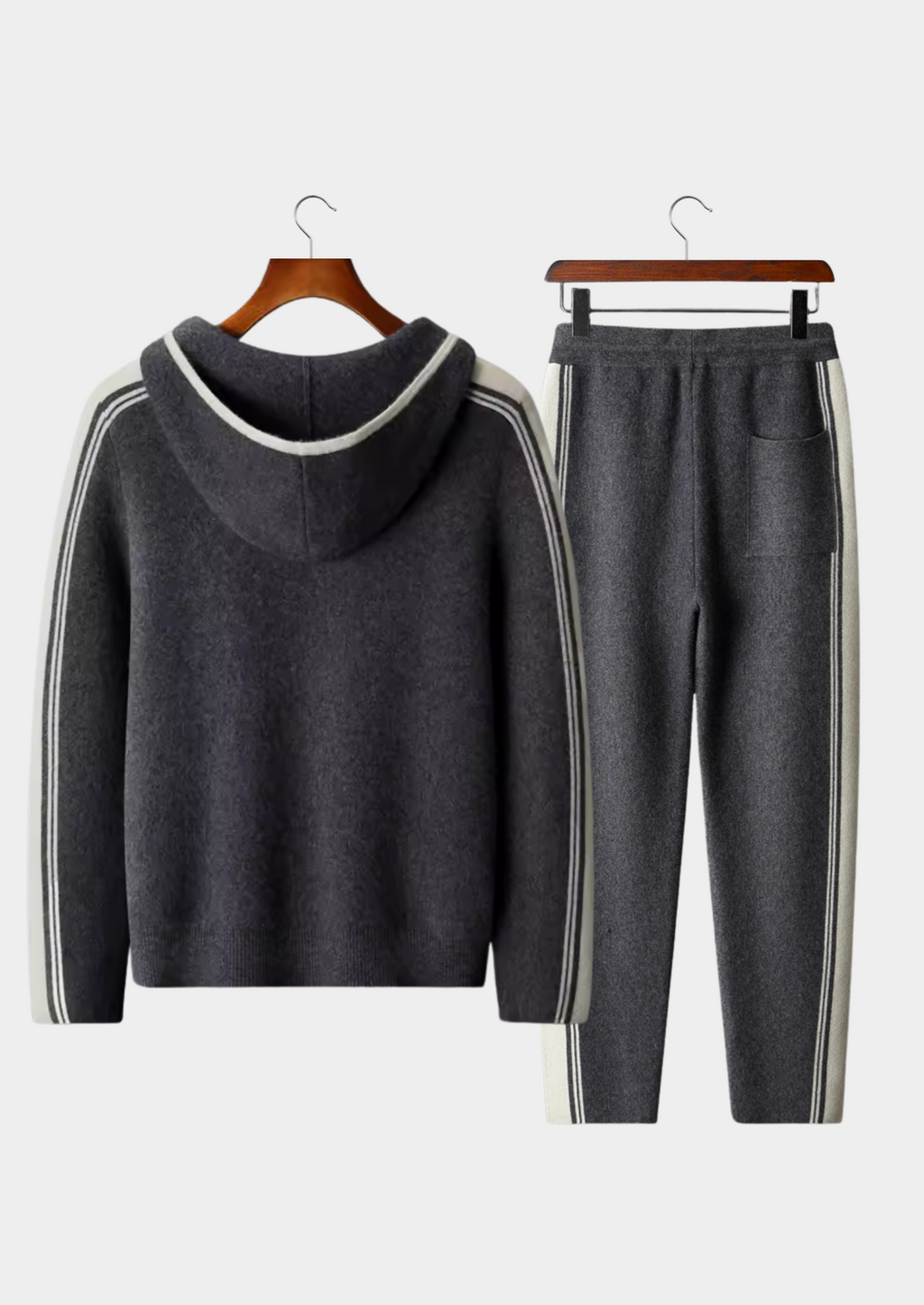 100% CASHMERE TRACKSUIT