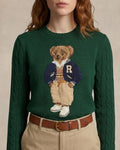 Herrenpullover | Polo Bear College-Sweatshirt
