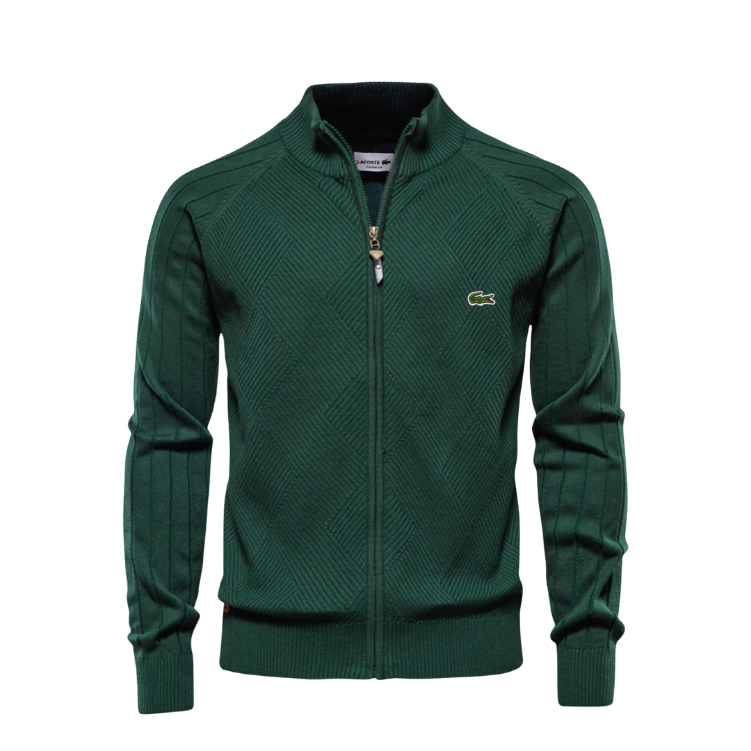 Pull zippé texturé L.C Homme