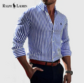 Men's ™ Striped Cotton Dress Shirt