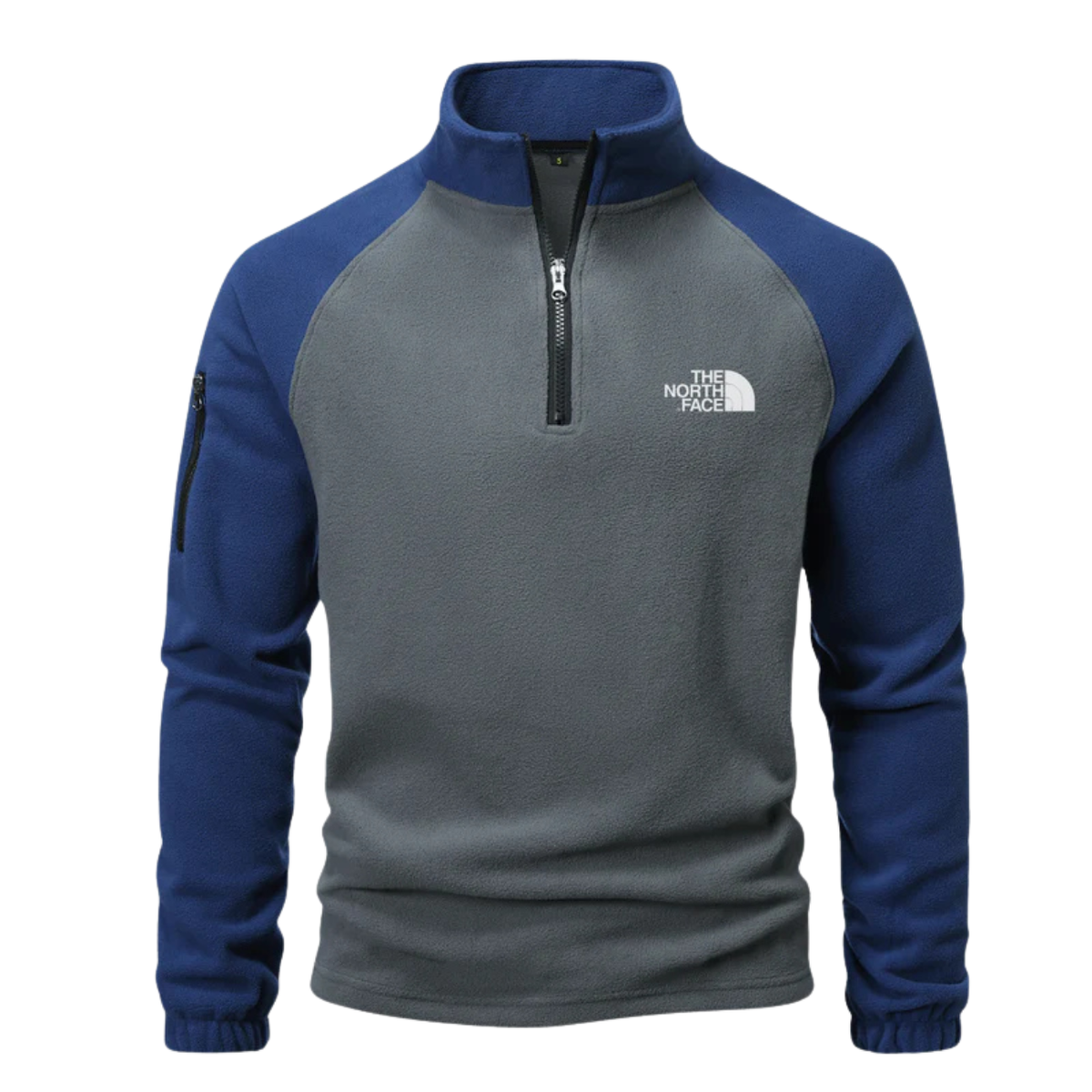 Herren-Halb-Reißverschluss-Fleece-Pullover – Ausverkauf