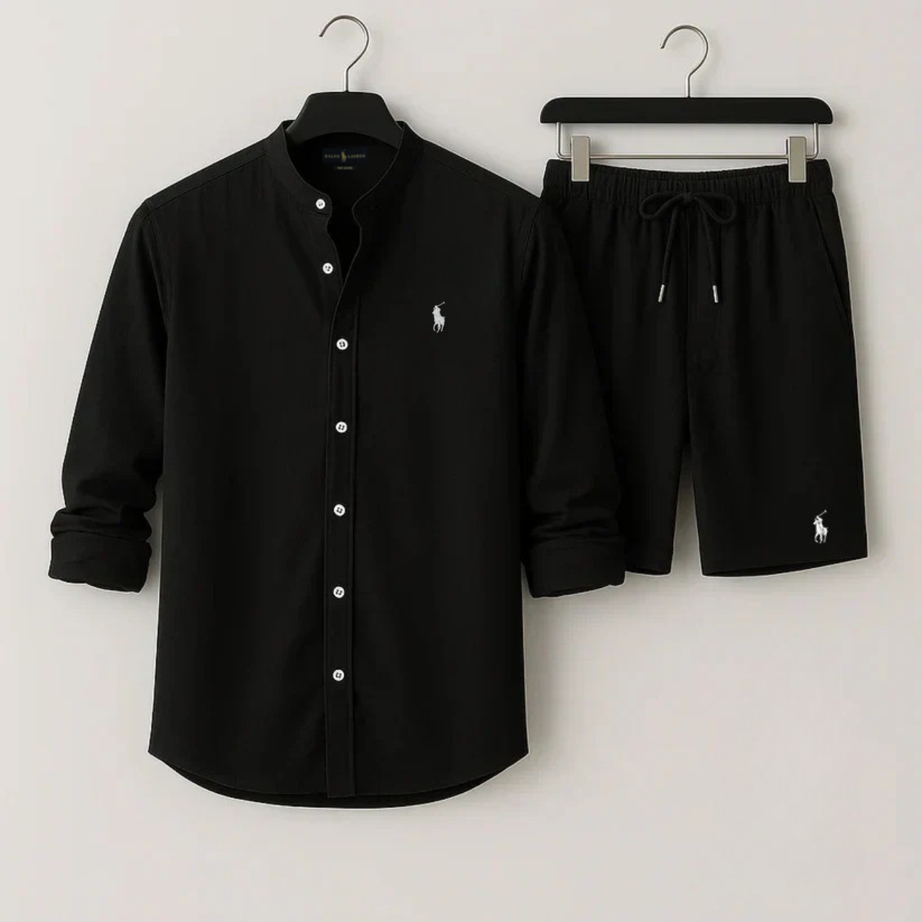 Herren Sommer Hemd & Shorts Set - Ausverkauf
