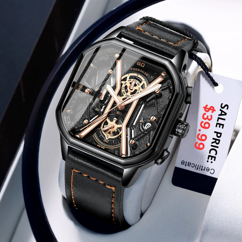 Montre de Luxe Obsidienne
