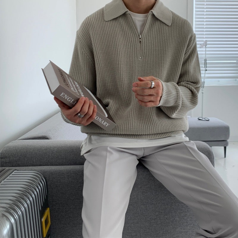 RASON Pull zippé