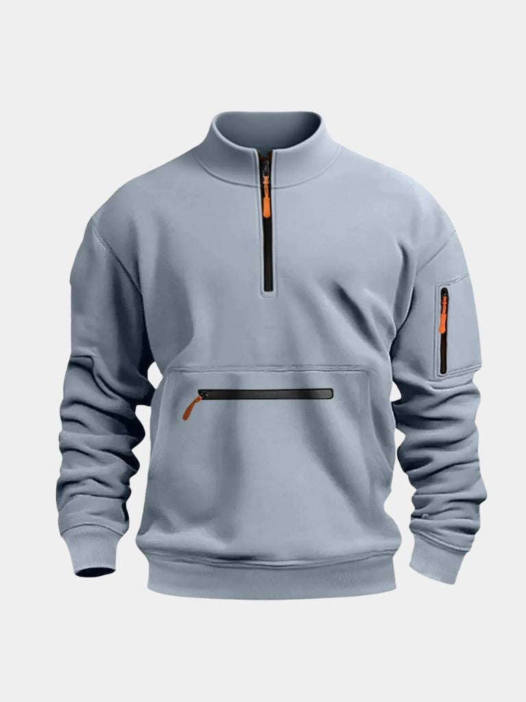 Polaire mit Reißverschluss Regent Utility - Cross & Crown