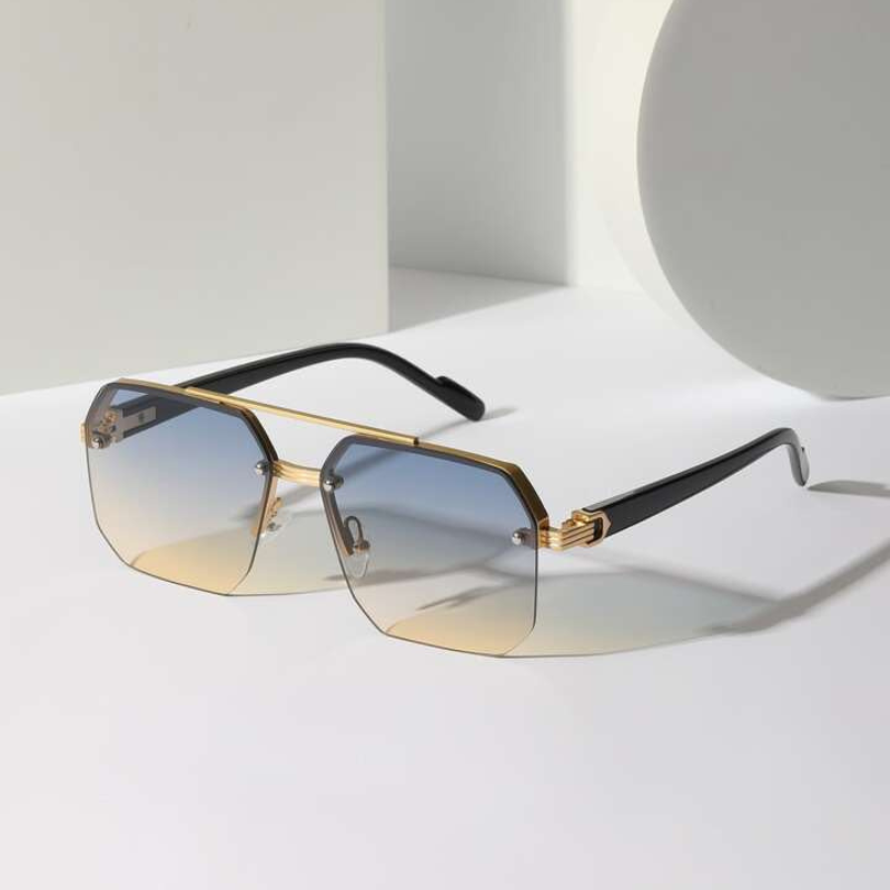 Lunettes de soleil polarisées Nova semi-cerclées