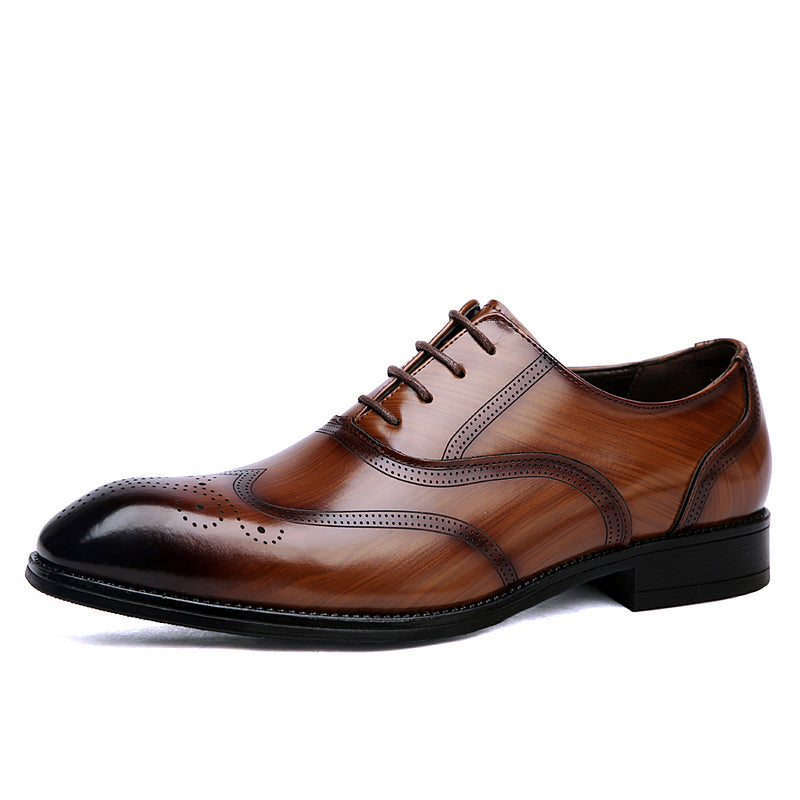 Businessschuhe Lucas Leder Brogue