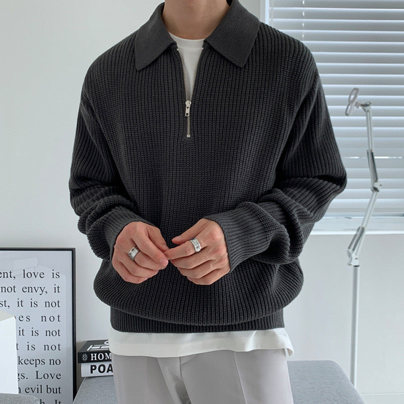 RASON Pull zippé