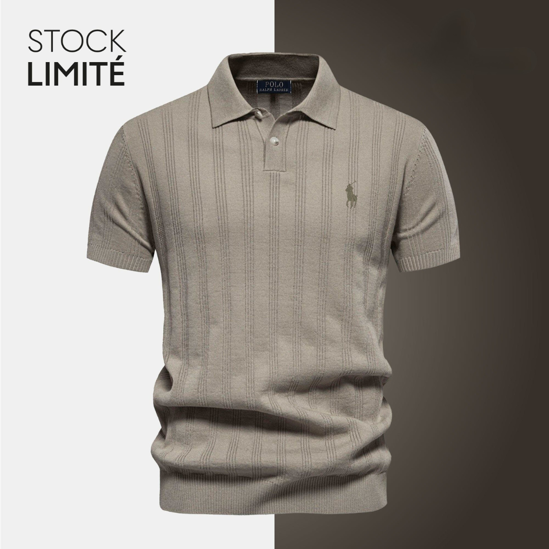 Polo texturé exclusif pour homme