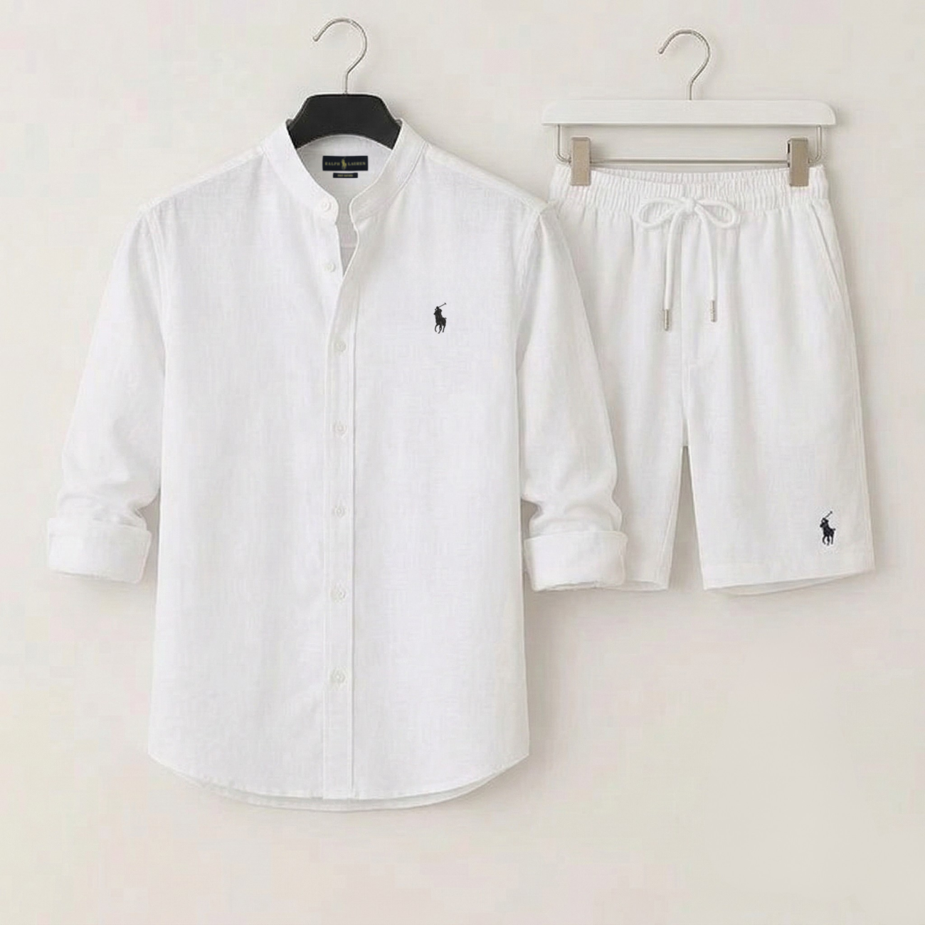 Herren Sommer Hemd & Shorts Set - Ausverkauf