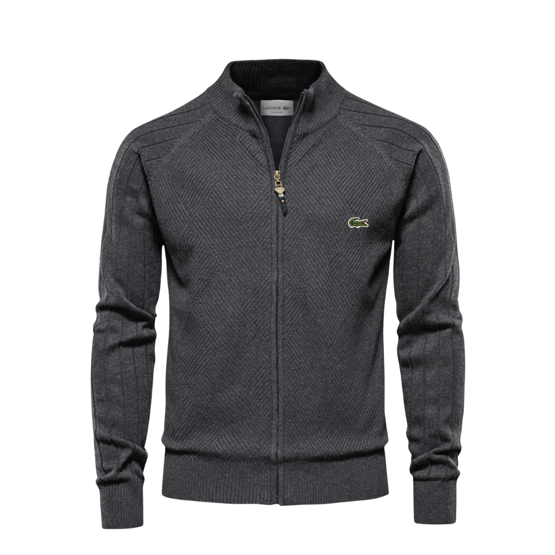 Pull zippé texturé L.C Homme