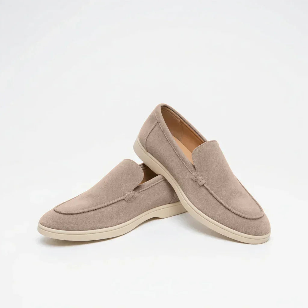 MONACO Old Money Wildleder-Slipper