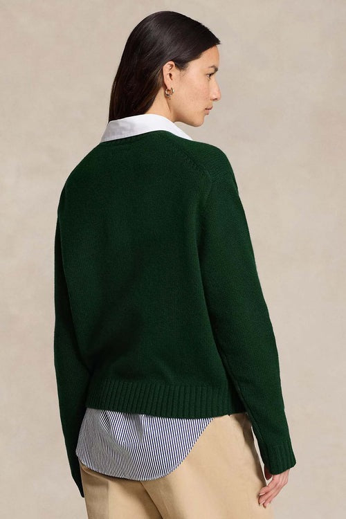 Herrenpullover | Polo Bear Grün
