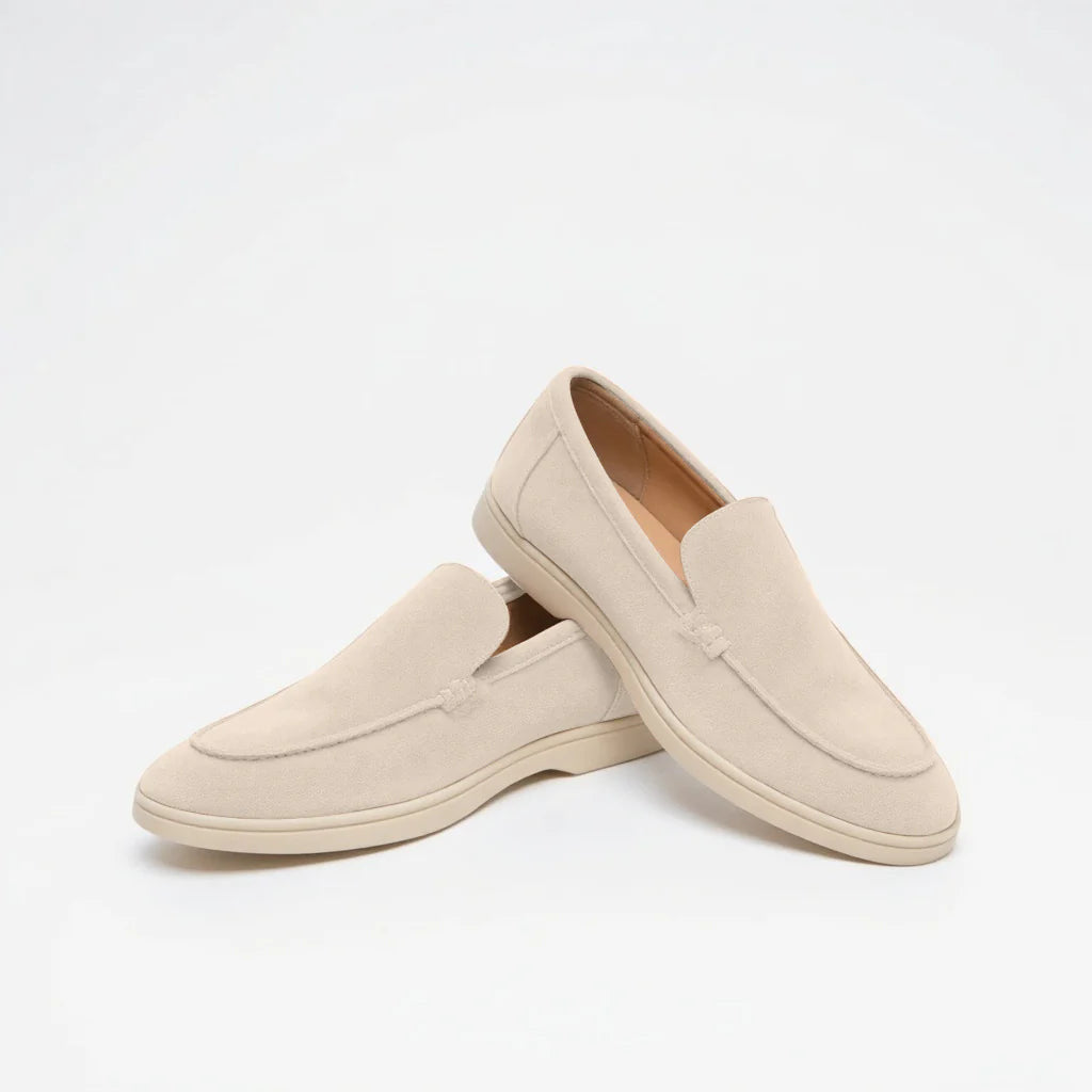MONACO Old Money Wildleder-Slipper