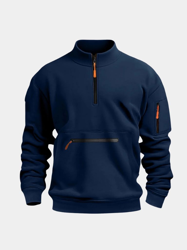Polaire mit Reißverschluss Regent Utility - Cross & Crown