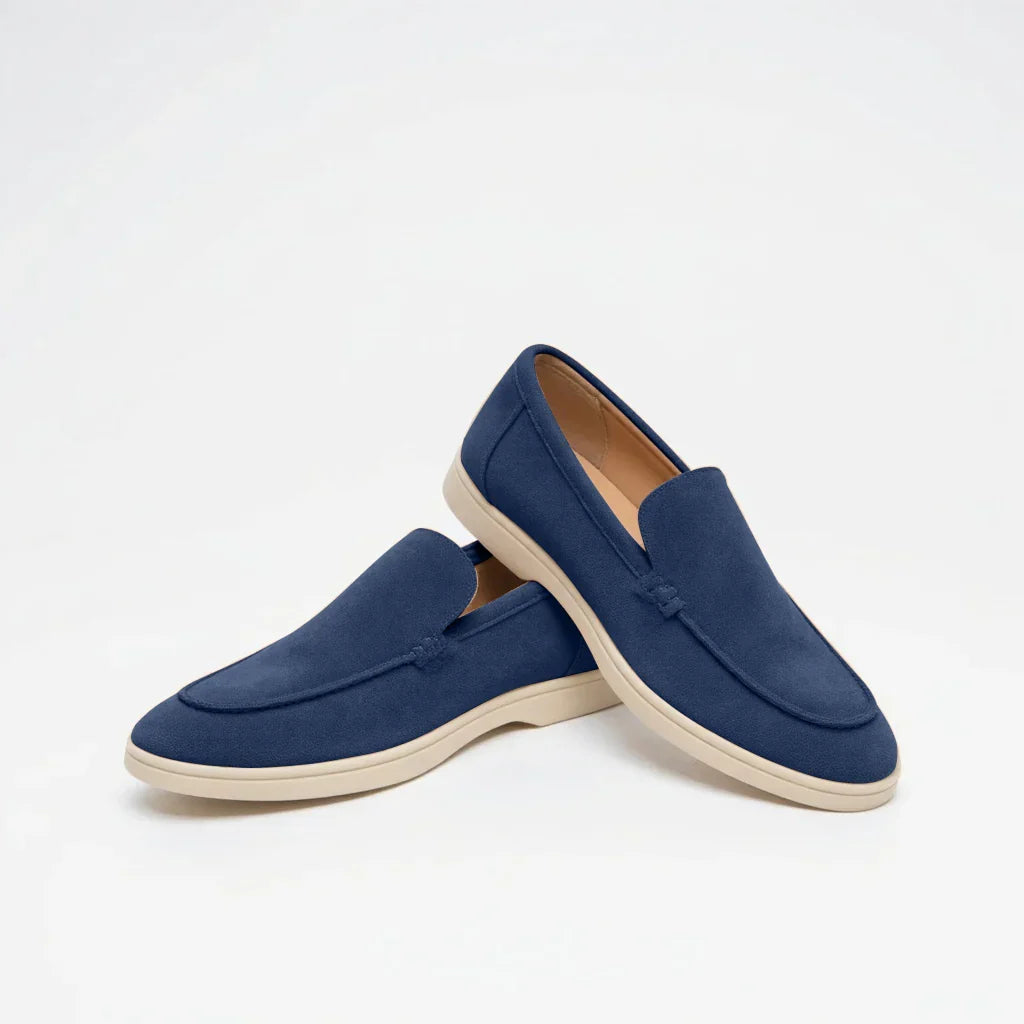 MONACO Old Money Wildleder-Slipper