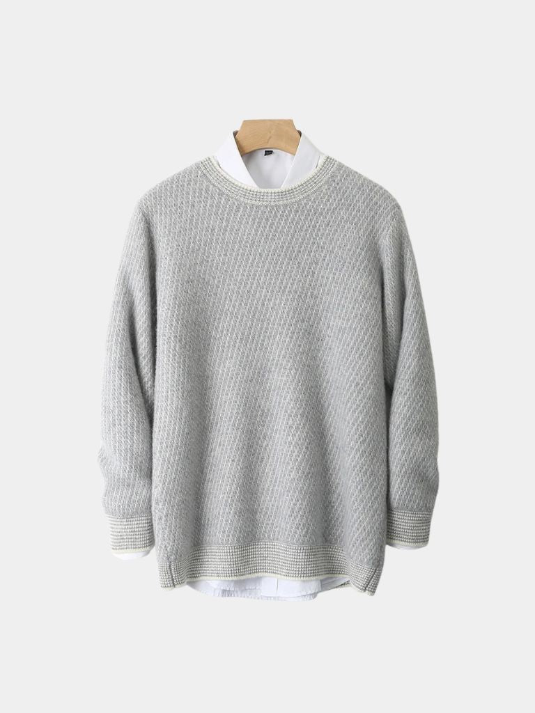 Pullover Kaschmir Skyline – Kreuz & Krone