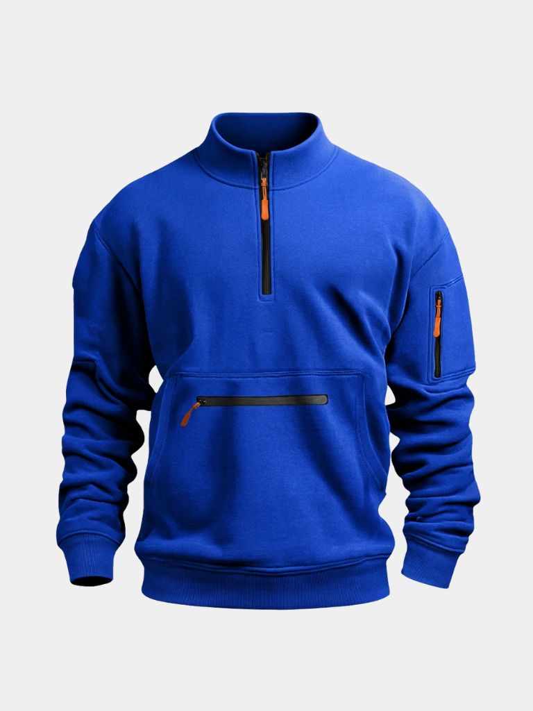 Polaire mit Reißverschluss Regent Utility - Cross & Crown