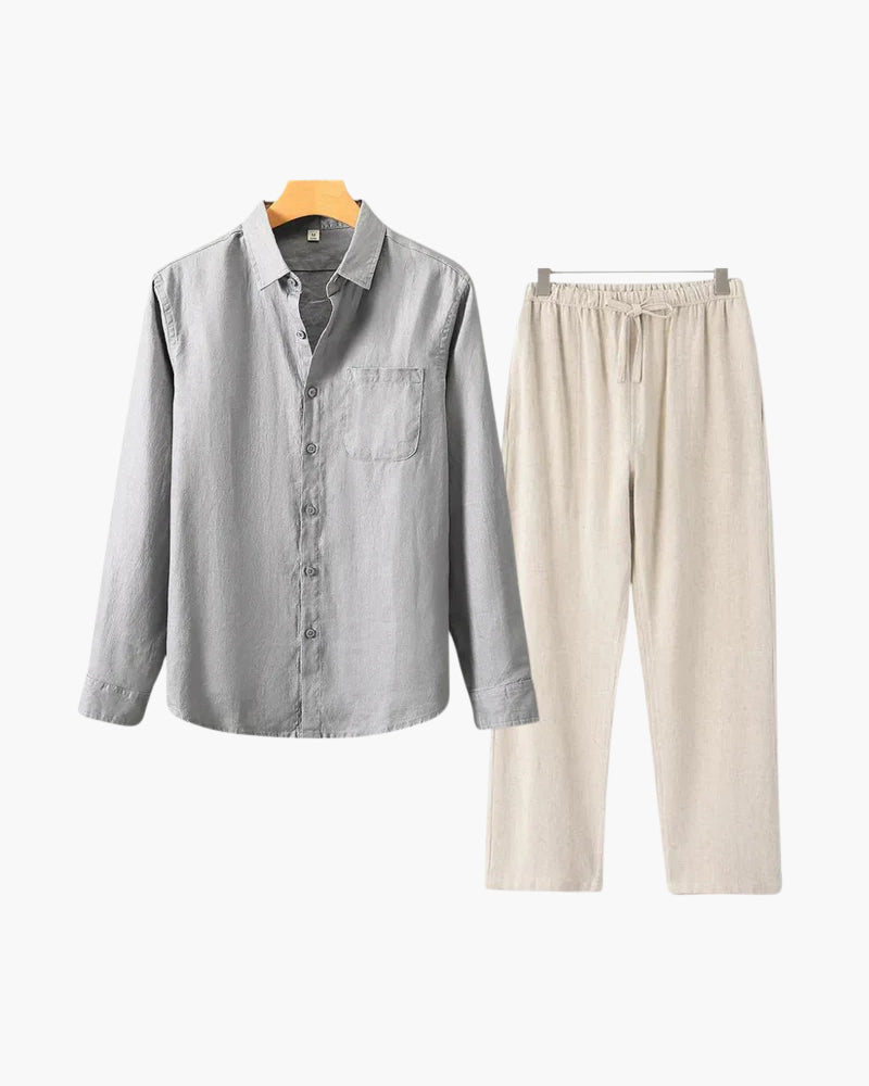 Ensemble Lin Manches Longues